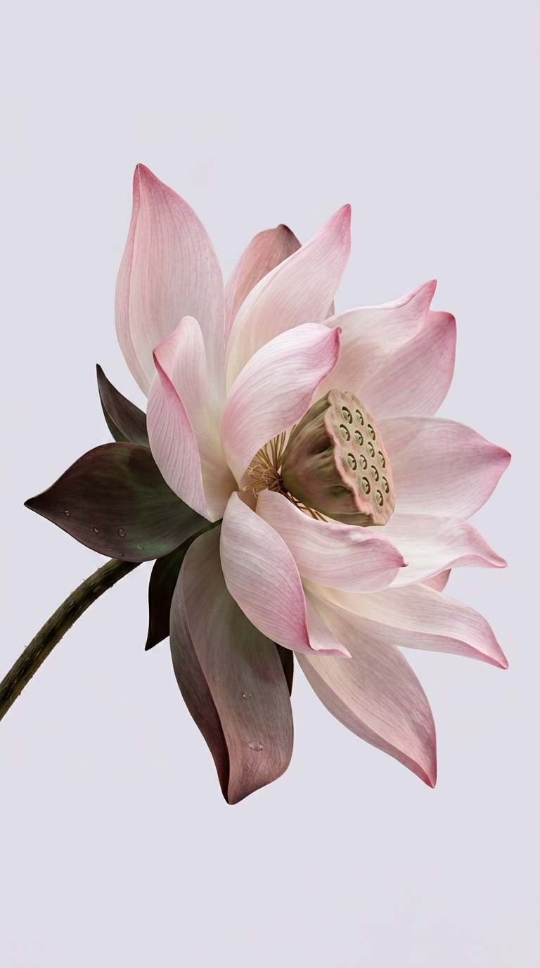 Geometric Glass Flower